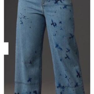 Pilcro for Anthropologie Eventide High Rise Wide-Leg Jeans